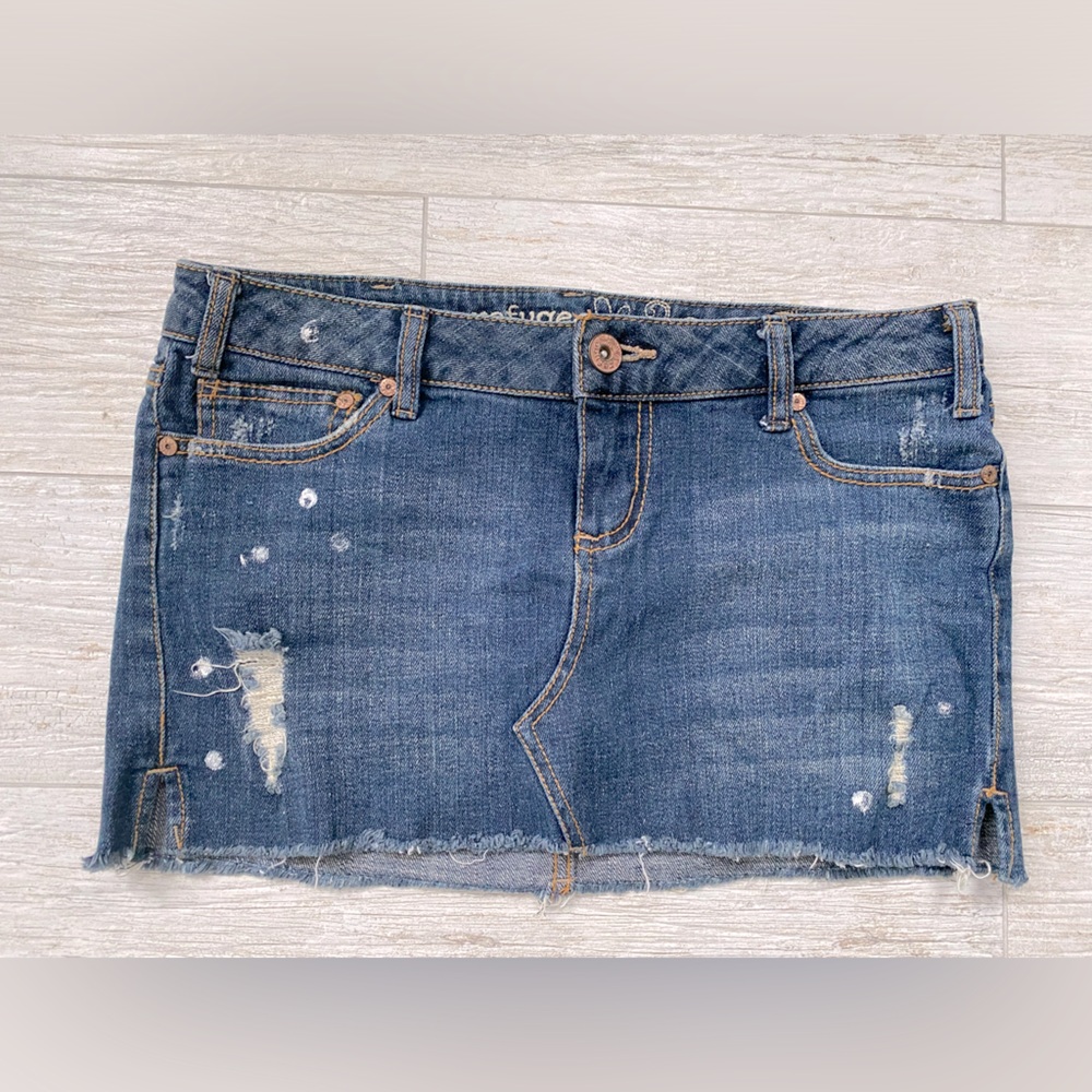 Jean mini skirt denim mini skirt size 3